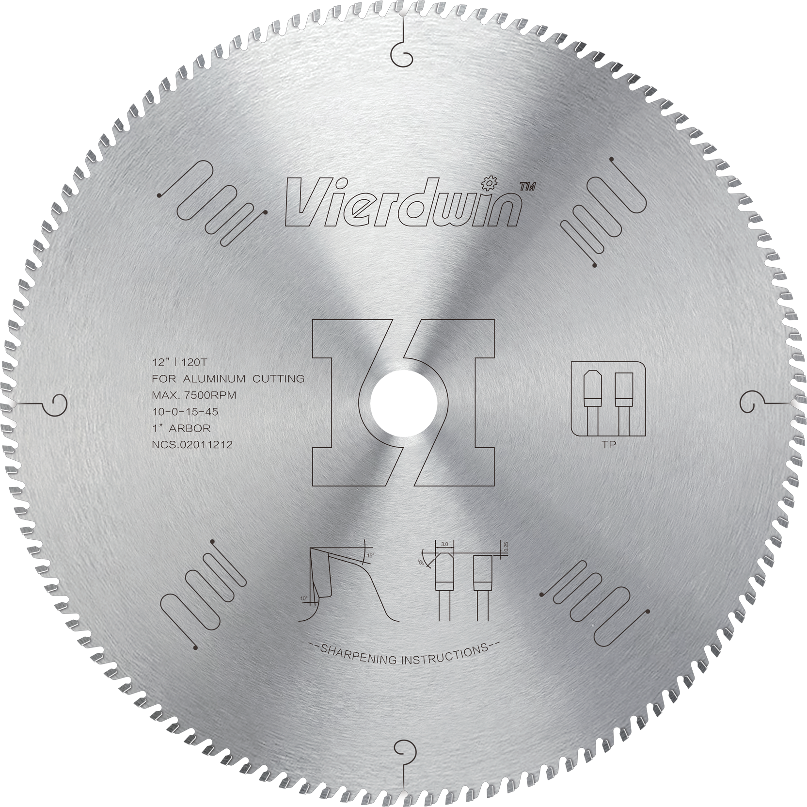 Aluminum cutting circular saw 